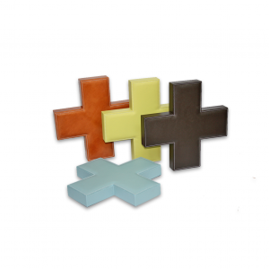 Cruz mediana cuadrada